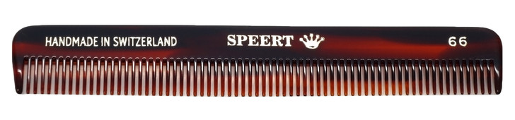 Speert Handmade Swiss European Comb Style #66 5"Inch New Brown Tortoise Havana