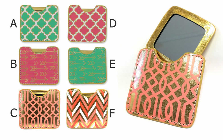 Speert Handmade European Pocket Fashion Magnifying Mirrors