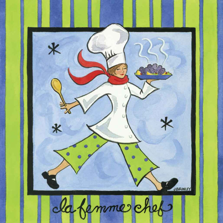 La Femme Chef Artwork 240-25a-2 Micro Fiber Cleaning Cloth