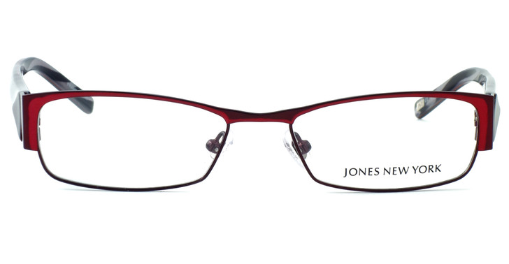 Jones New York Designer Reading Glasses J446 Wine Red Zebra Stripe IN 22 POWERS