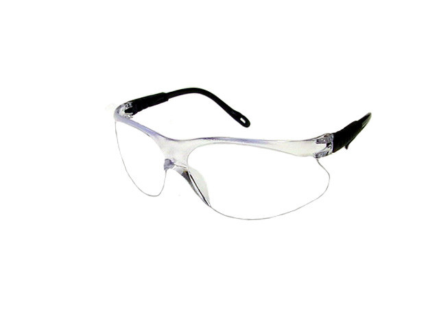 Sport Safety Glasses Z87 Safety Rated w/ Clear Lenses STS-15