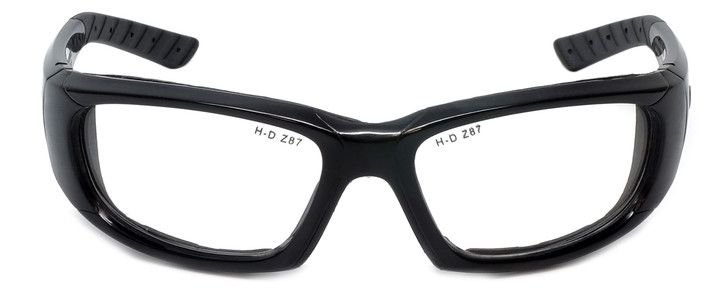 Harley-Davidson Official Designer Safety Eyewear HDSZ711-BLK in Black Frame with