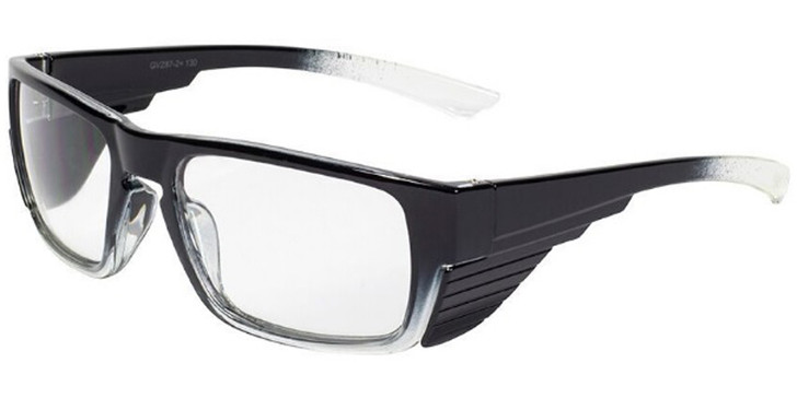 Global Vision Eyewear RX Safety Series OP15 in Black-Gradient