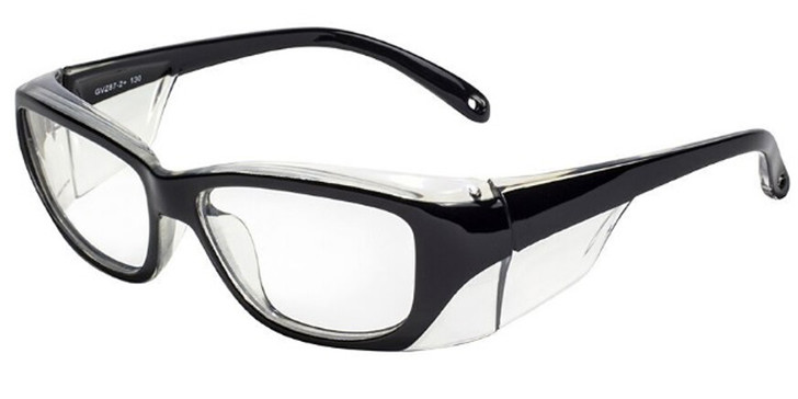 Global Vision Eyewear Full Lens RX Safety Series Y27EOP04 in Blk