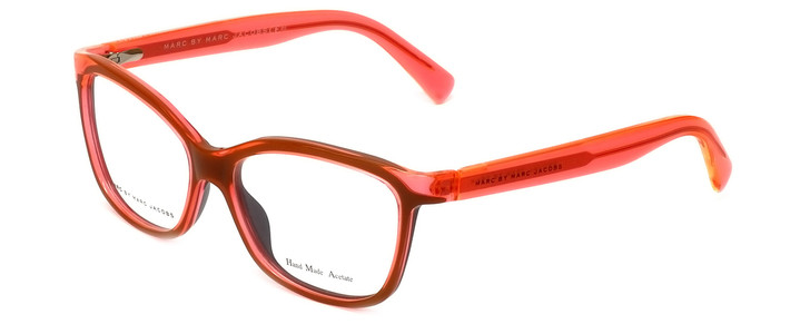 Marc Jacobs Designer Eyeglasses MMJ614-0MGP in Black-Orange 54mm :: Custom Left & Right Lens