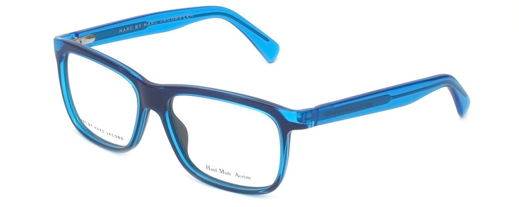 Marc Jacobs Designer Eyeglasses MMJ615-0MGA in Acetate-Blue 54mm :: Custom Left & Right Lens