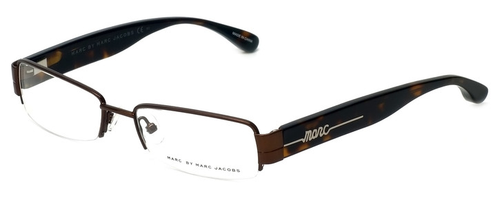 Marc Jacobs Designer Eyeglasses MMJ434-0XK4 in Brown-Havana 51mm :: Rx Bi-Focal