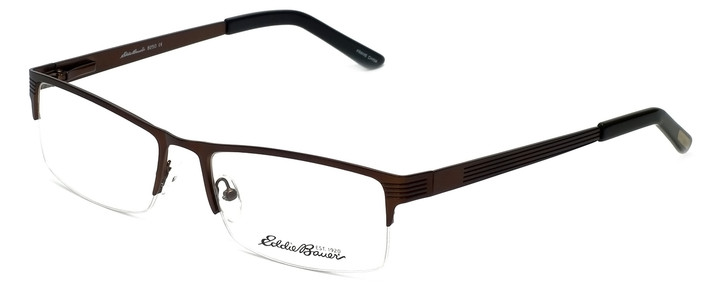 Eddie-Bauer Designer Eyeglasses EB8250 in Brown 56mm :: Rx Single Vision