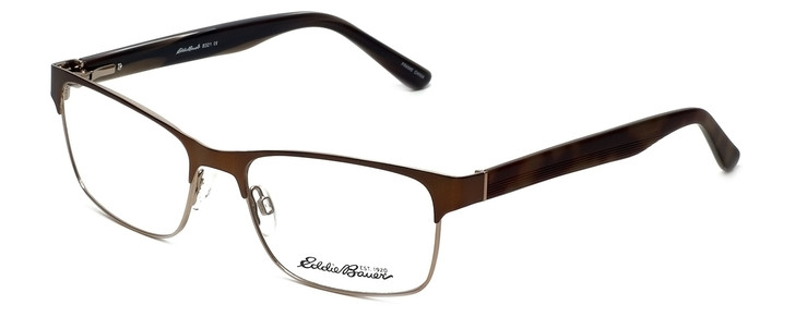 Eddie-Bauer Designer Eyeglasses EB8321 in Satin-Brown 55mm :: Rx Single Vision