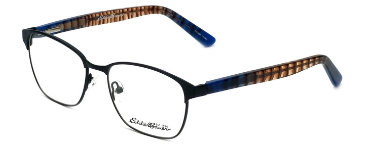 Eddie-Bauer Designer Eyeglasses EB8323 in Black 53mm :: Rx Single Vision