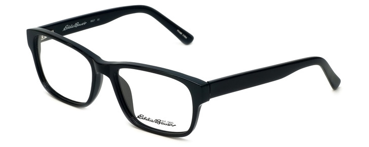 Eddie-Bauer Designer Eyeglasses EB8607 in Black 55mm :: Rx Single Vision