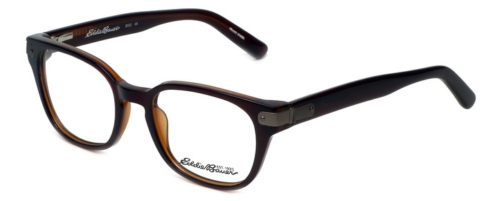 Eddie-Bauer Designer Eyeglasses EB8332 in Brown 50mm :: Progressive