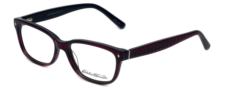 Eddie-Bauer Designer Reading Glasses EB8391 in Amethyst 52mm