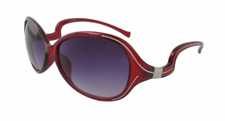 Calabria Fashion Sunglasses Crazy Mary in Wine