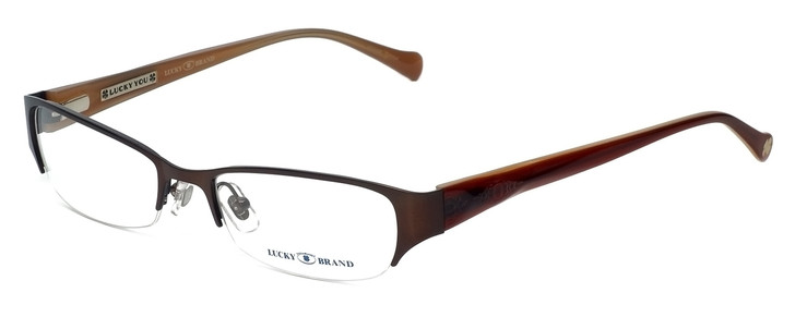 Lucky Brand Designer Reading Glasses Casey in Brown 52mm