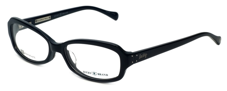 Lucky Brand Designer Reading Glasses Savannah Black Acetate 55mm CHOOSE POWER