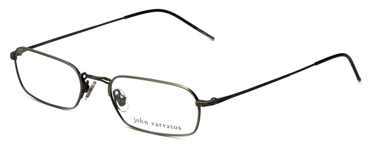 John Varvatos Designer Eyeglasses V126 in Pewter 52mm :: Custom Left & Right Lens