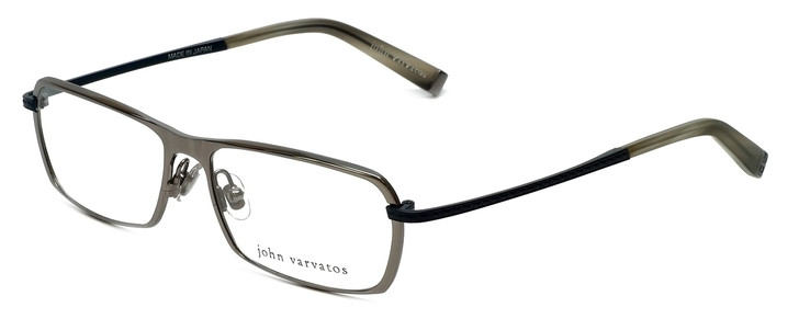 John Varvatos Designer Eyeglasses V136 in Gunmetal 55mm :: Custom Left & Right Lens