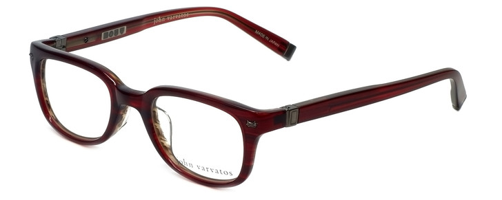 John Varvatos Designer Eyeglasses V343AF in Chianti 47mm :: Custom Left & Right Lens