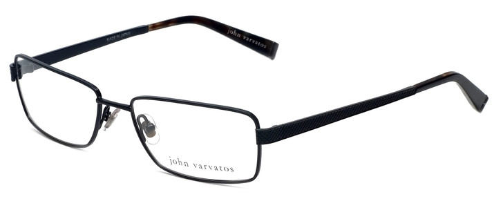 John Varvatos Designer Eyeglasses V134 in Black 54mm :: Rx Single Vision