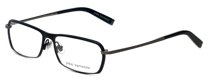 John Varvatos Designer Eyeglasses V136 in Black 55mm :: Rx Bi-Focal