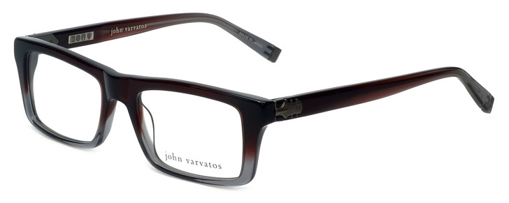 John Varvatos Designer Reading Glasses V346 in Mahogany 52mm
