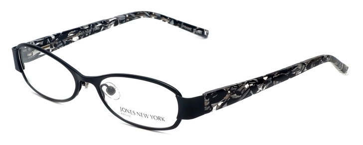 Jones New York Designer Eyeglasses J120 in Black 49mm :: Custom Left & Right Lens