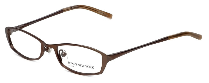 Jones New York Designer Eyeglasses J122 in Brown 49mm :: Custom Left & Right Lens