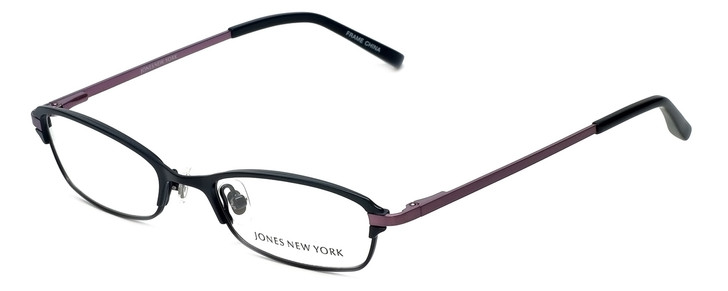 Jones New York Designer Eyeglasses J468 in Black 50mm :: Rx Single Vision