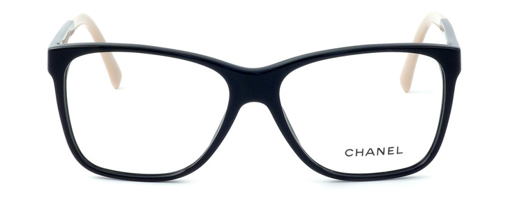 Chanel Womens Designer Reading Glasses 3230-1333 in Black