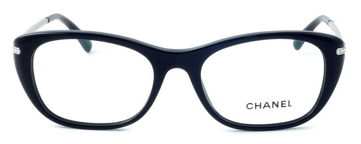 Chanel Womens Designer Reading Glasses 3295B-501 51mm in Black