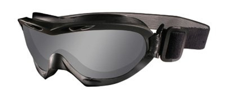 Wiley X Nerve Tactical Rx Safety Goggles in Black with Grey & Clear Lens
