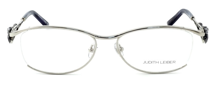 Judith Leiber Womens Designer Reading Glasses JL1647-03 in Silver