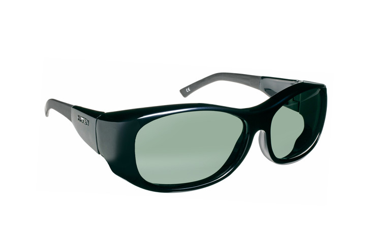 Haven Designer Fitover Sunglasses Sunset in Blue & Polarized Grey Lens (LARG