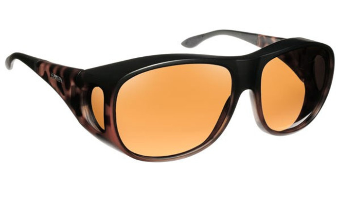 Haven Designer Fitover Sunglasses Summerwood in Matte Tortoise & Polarized A