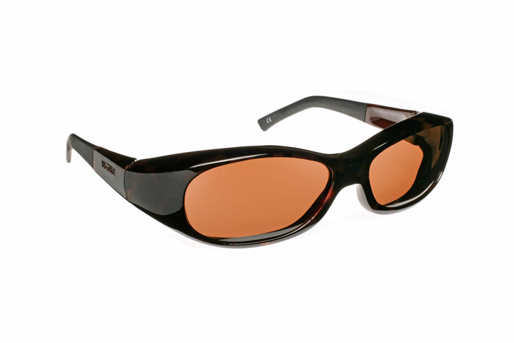 Haven Designer Fitover Sunglasses Avalon in Tortoise & Polarized Amber Lens