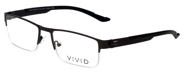 Calabria Viv Designer Reading Glasses 390 in Gunmetal 54mm
