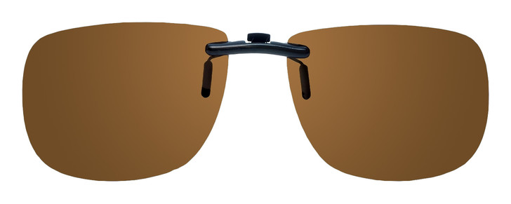 Montana Eyewear Clip-On Sunglasses C2B in Polarized Amber 54mm