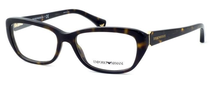 Emporio Armani Designer Reading Glasses EA3041-5026 in Havana