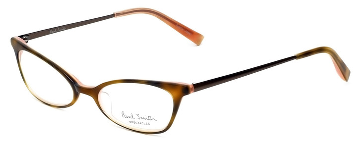 Paul Smith Designer Eyeglasses PS262-DMPI in Demi-Peach 46mm :: Custom Left & Right Lens