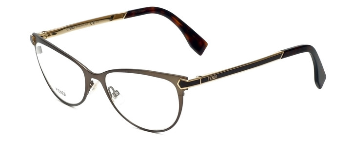 Fendi Designer Eyeglasses FF0024-7WG in Brown 53mm :: Custom Left & Right Lens