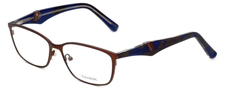 Vera Wang Designer Eyeglasses V328 in Brown 53mm :: Custom Left & Right Lens