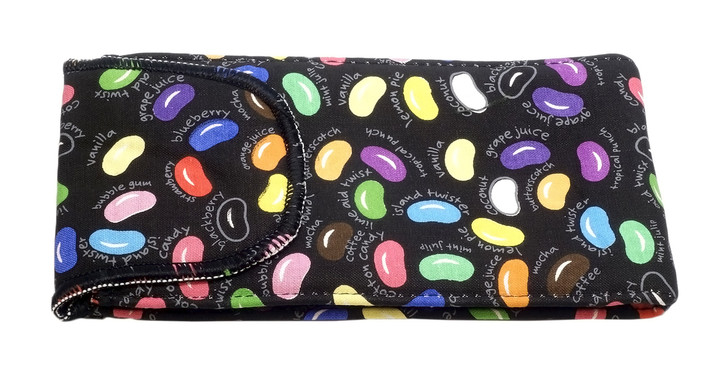 Speert Designer Styles Case Jelly Bean 7"x 3.5 Inch Eyewear, Makeup, Cell Phone+