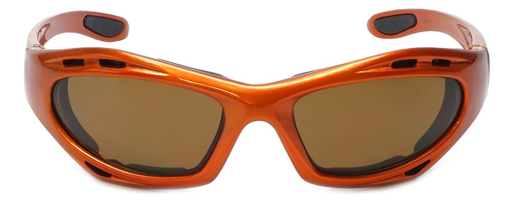 Harley-Davidson Designer Sunglasses HDV011-OR in Orange with Brown Lens