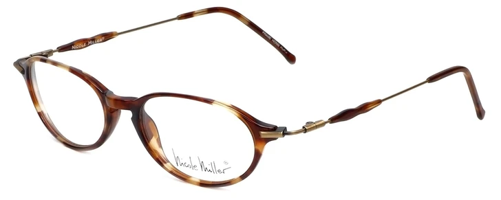 Nicole Miller Designer Eyeglasses 1513 in Demi-Amber 51mm :: Rx Bi-Focal