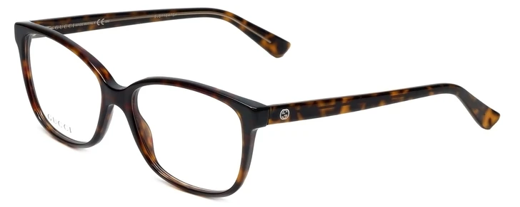 Gucci Designer Eyeglasses GG3724-HNZ in Havana 53mm :: Rx Single Vision