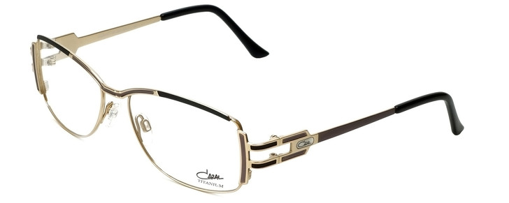 Cazal Designer Eyeglasses 1084-003 in Gold-Black 56mm :: Rx Single Vision