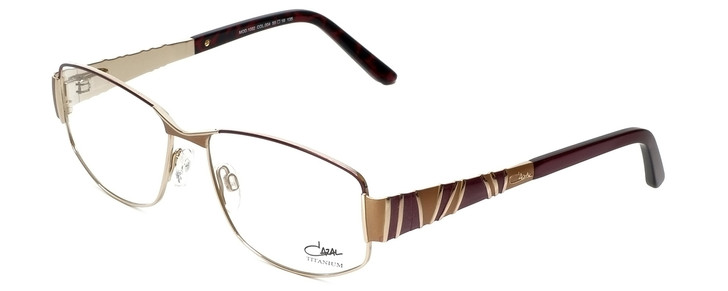 Cazal Designer Eyeglasses 1092-004 in Gold-Red 55mm :: Rx Single Vision