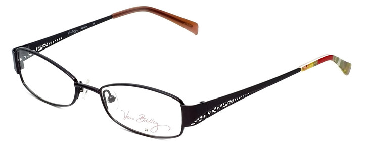 Vera Bradley Designer Eyeglasses Natalie MMB in Dark-Purple 51mm :: Custom Left & Right Lens