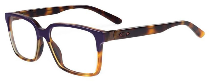 Oakley Designer Eyeglasses Confession OX1128-0252 in Purple-Tortoise 52mm :: Custom Left & Right Lens